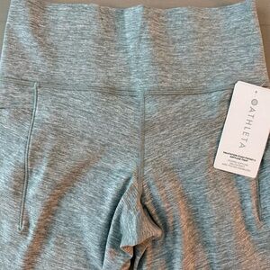 Athleta Women's Gray High-Waisted Leggings